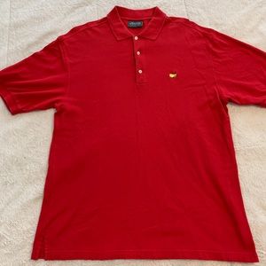 Masters Collection Red Polo